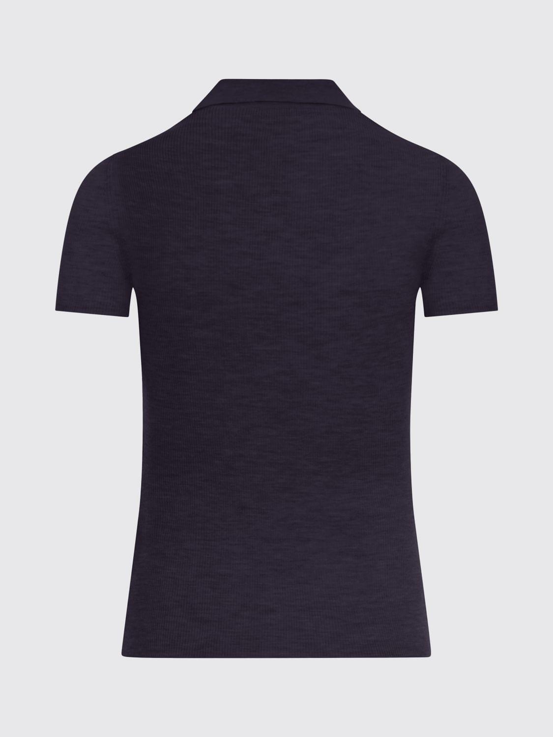 Max Mara Polo Shirt Woman Blue MAX MARA