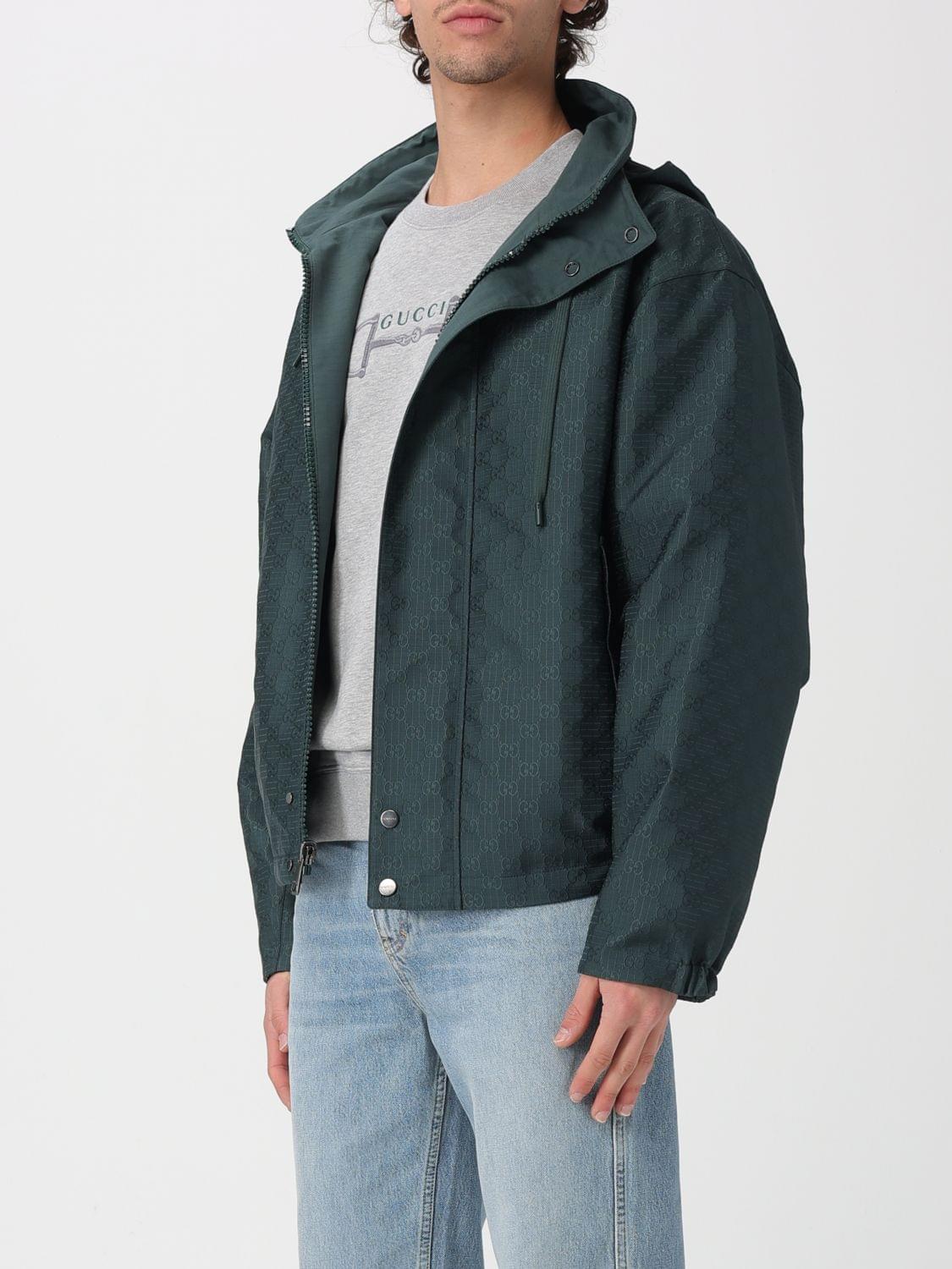 Gucci Jacket Men Petroleum Blue GUCCI