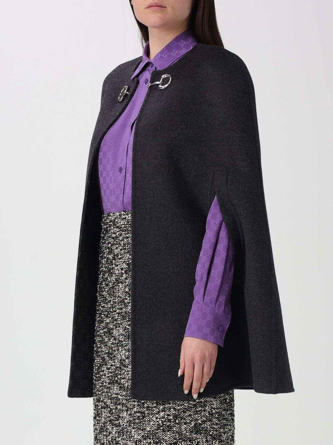 Gucci Coat Woman Green GUCCI