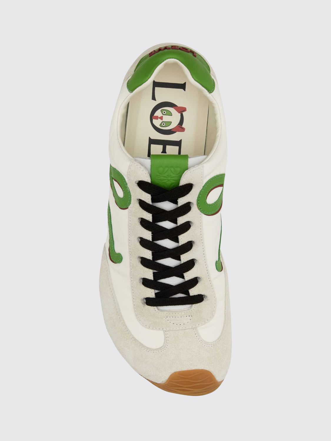 Loewe Men Ballet Runner 2.0 Sneakers Loewe In Nylon And Suede LOEWE