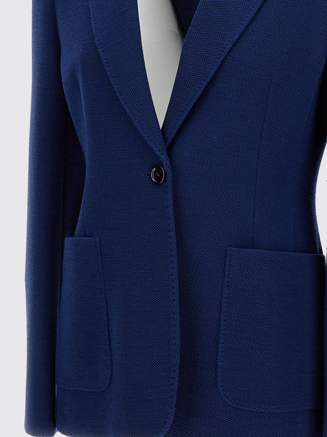Max Mara Jacket Woman Blue 1 MAX MARA