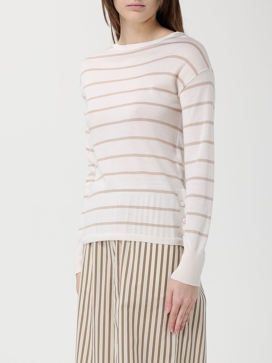 Max Mara Sweater Woman Beige MAX MARA