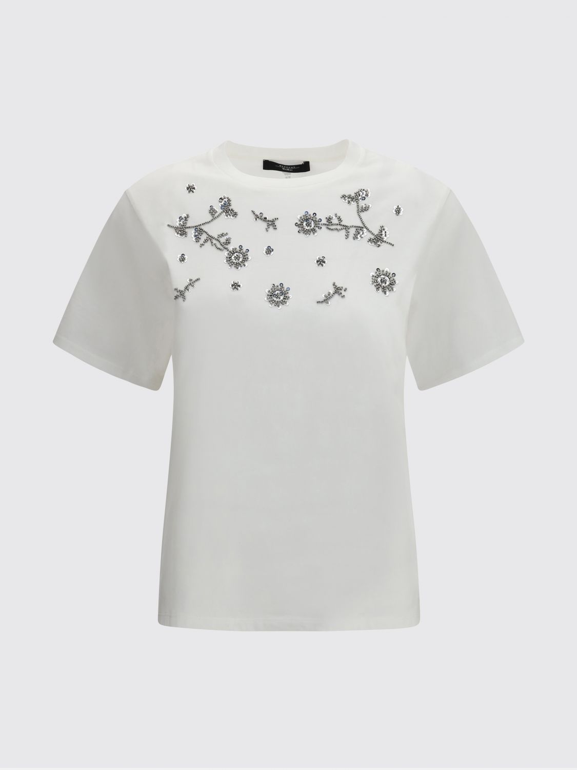 Weekend Max Mara T-Shirt Woman Yellow Cream WEEKEND MAX MARA