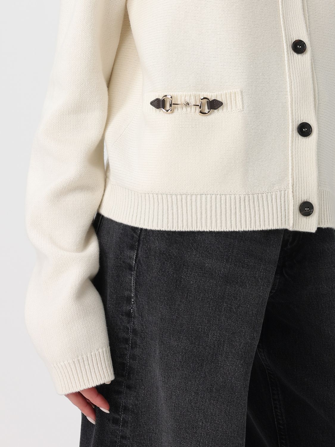 Gucci Sweater Woman White GUCCI