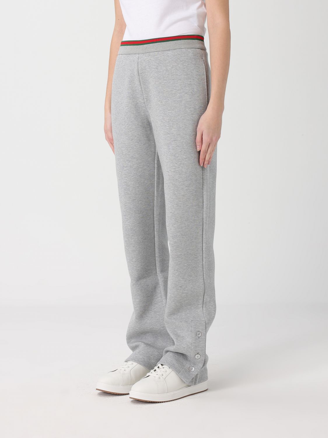 Gucci Pants Woman Grey GUCCI