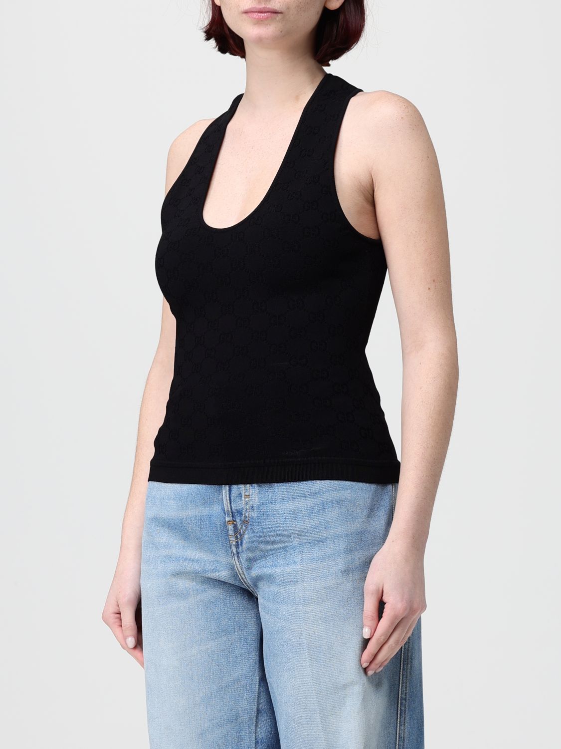 Gucci Top Woman Black GUCCI