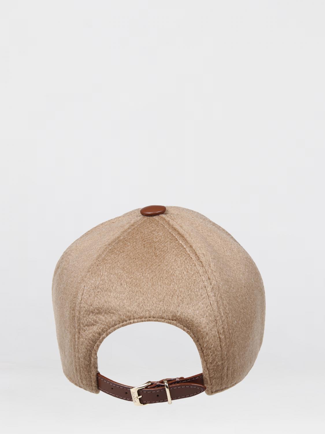 Max Mara Hat Woman Camel MAX MARA