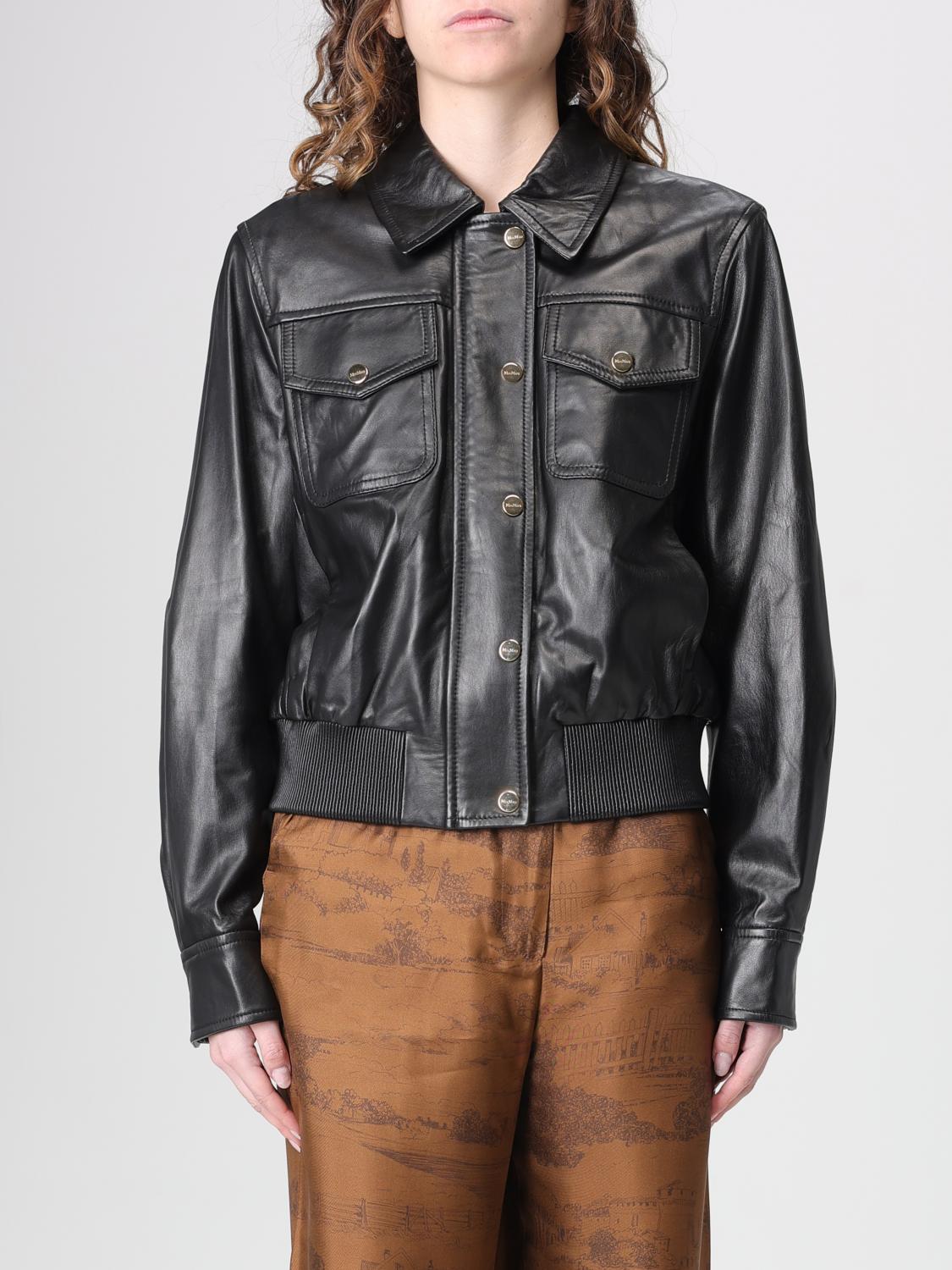 Max Mara Studio Jacket Woman Black MAX MARA STUDIO
