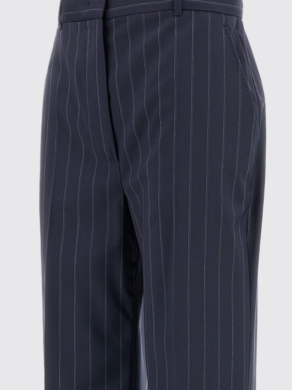 Max Mara Studio Pants Woman Blue MAX MARA STUDIO