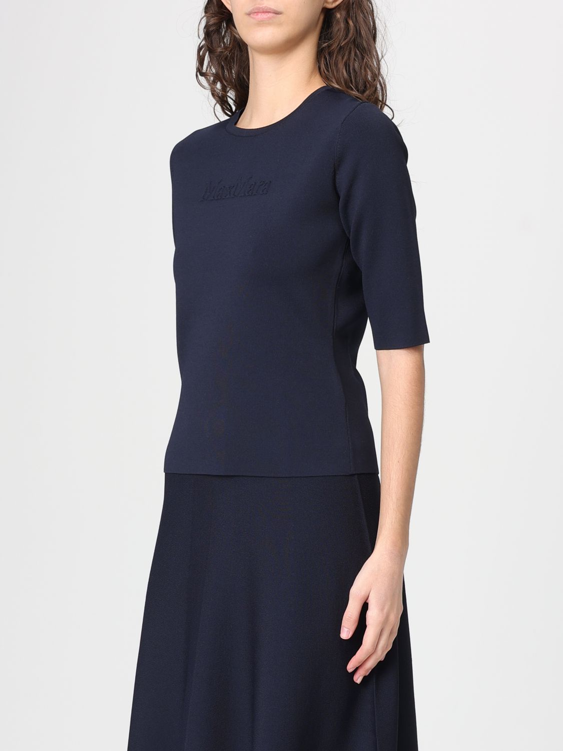 Max Mara T-Shirt Woman Blue MAX MARA