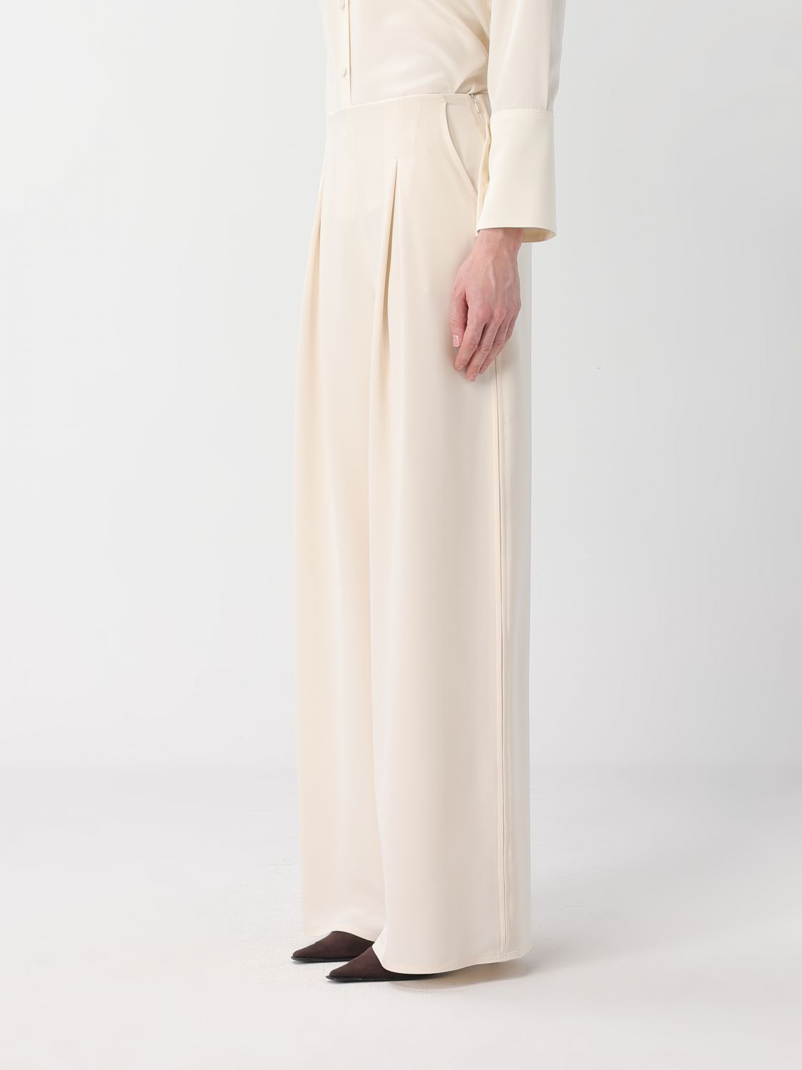 Max Mara Pure Pants Woman White MAX MARA PURE