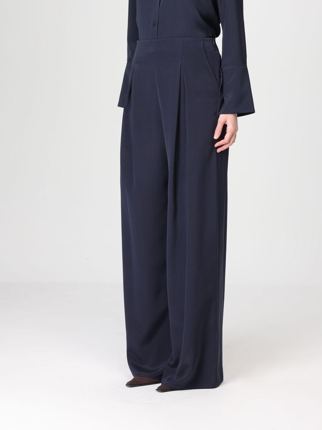 Max Mara Pure Pants Woman Blue MAX MARA PURE