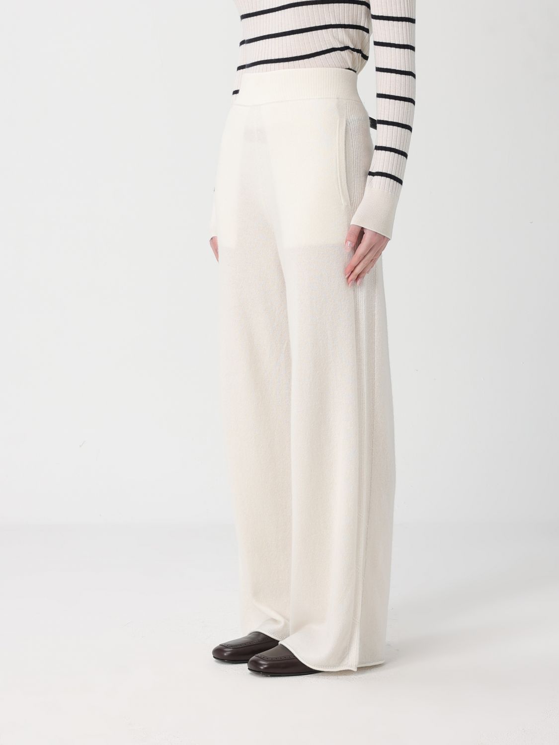 Max Mara Pants Woman White MAX MARA