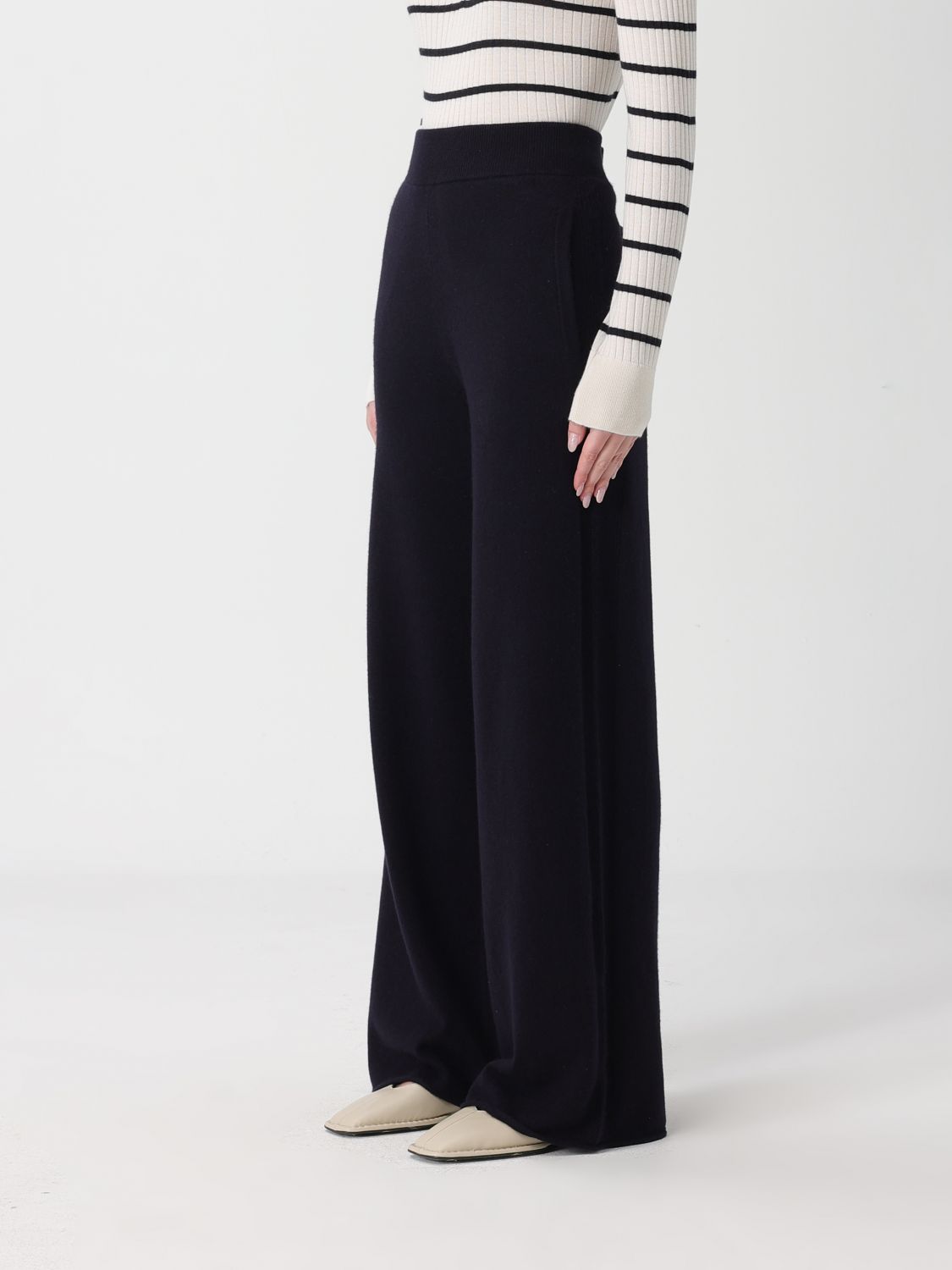 Max Mara Pants Woman Blue MAX MARA