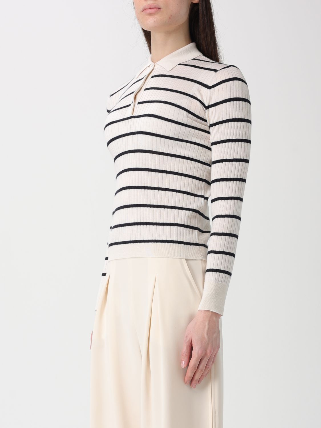 Max Mara Polo Shirt Woman Blue MAX MARA