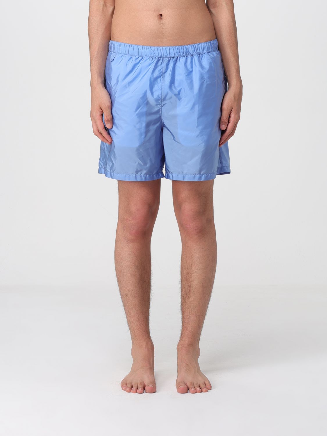 Prada Swimsuit Men Gnawed Blue PRADA