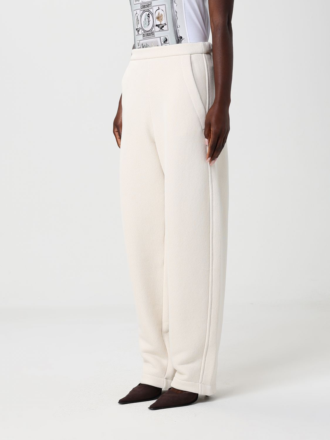 Max Mara Pants Woman White MAX MARA