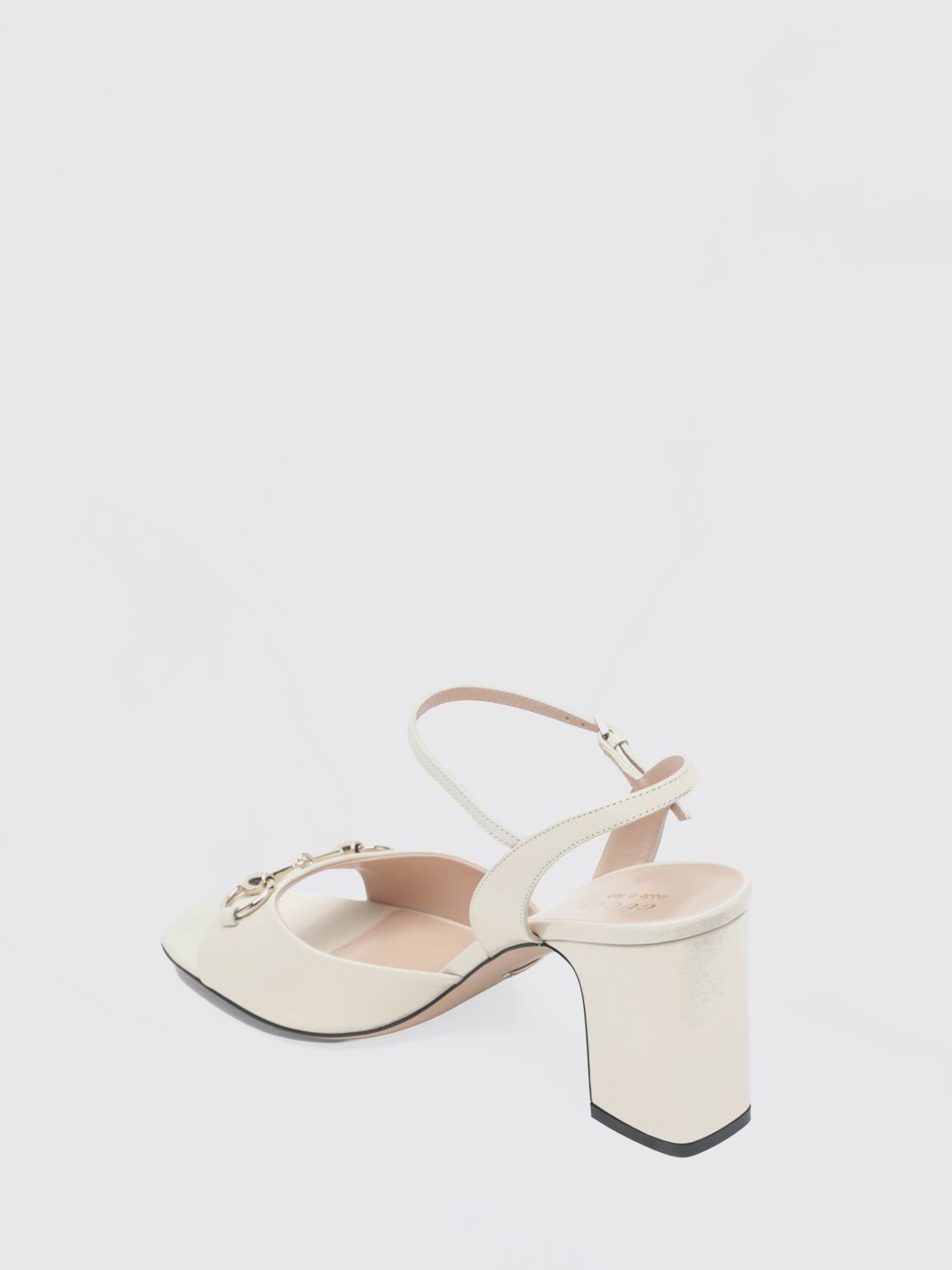 Gucci Heeled Sandal Woman White GUCCI