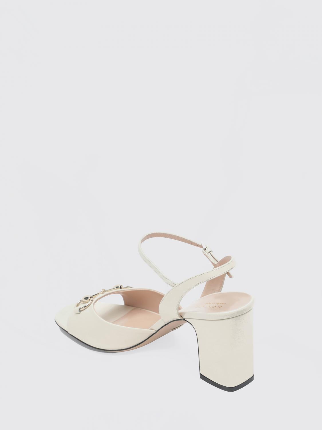 Gucci Women Leather Horsebit Sandal Gucci GUCCI