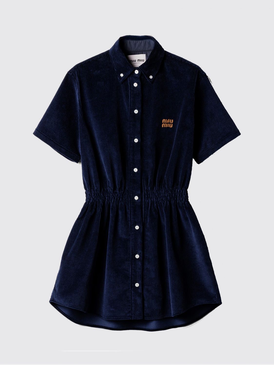 Miu Miu Dress Woman Blue MIU MIU