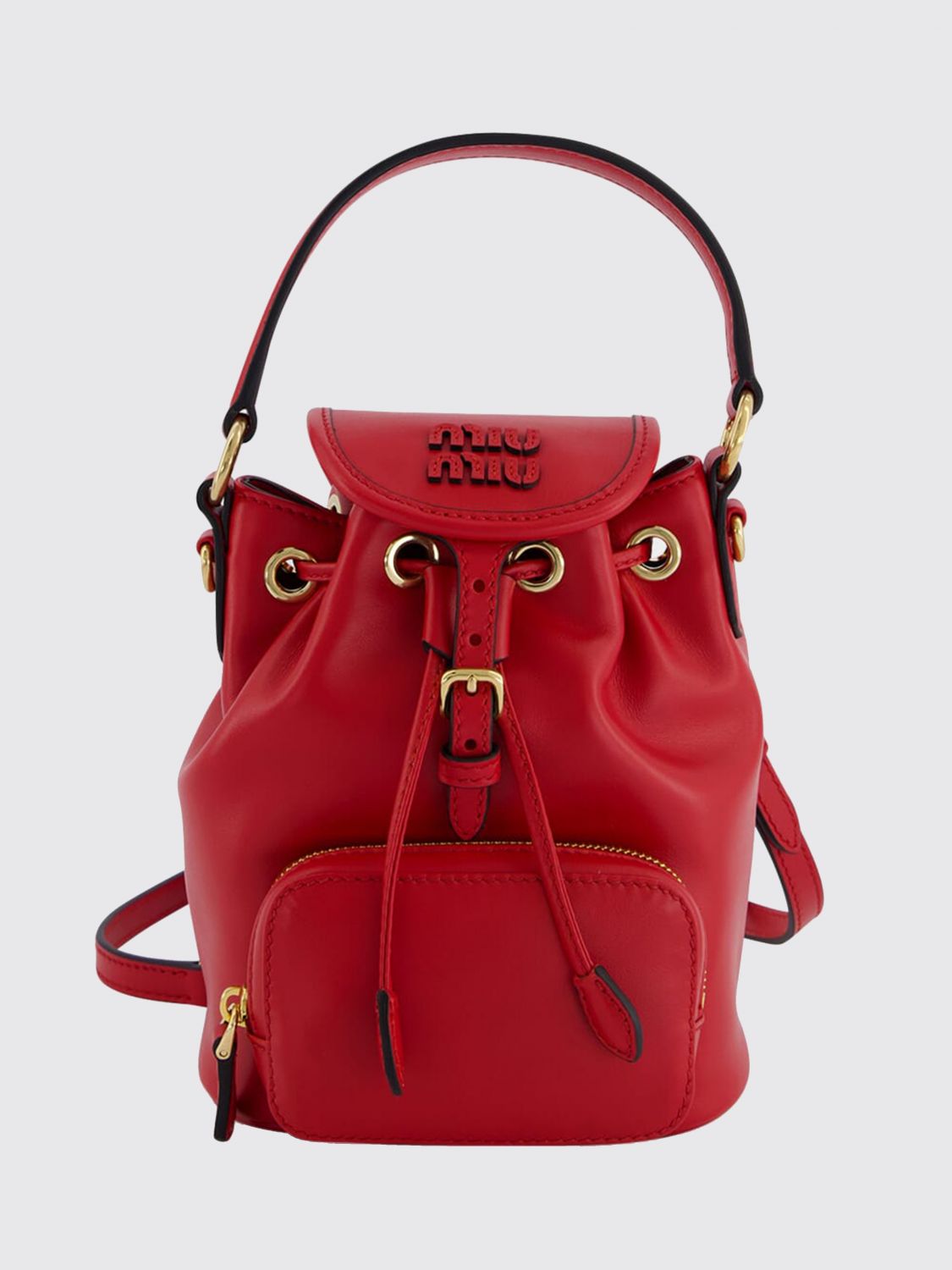 Miu Miu Backpack Woman Red MIU MIU