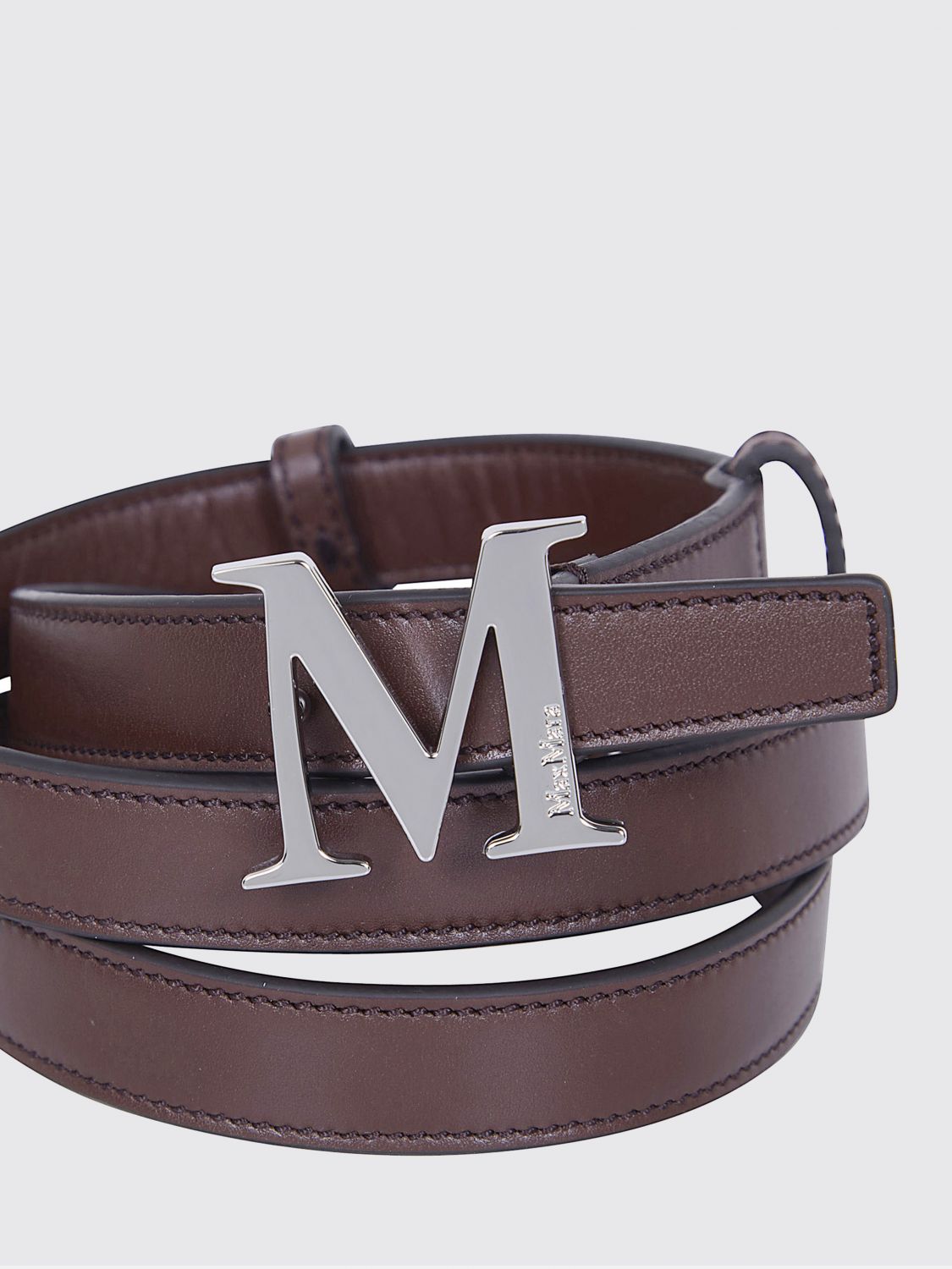 Max Mara Belt Woman Brown MAX MARA