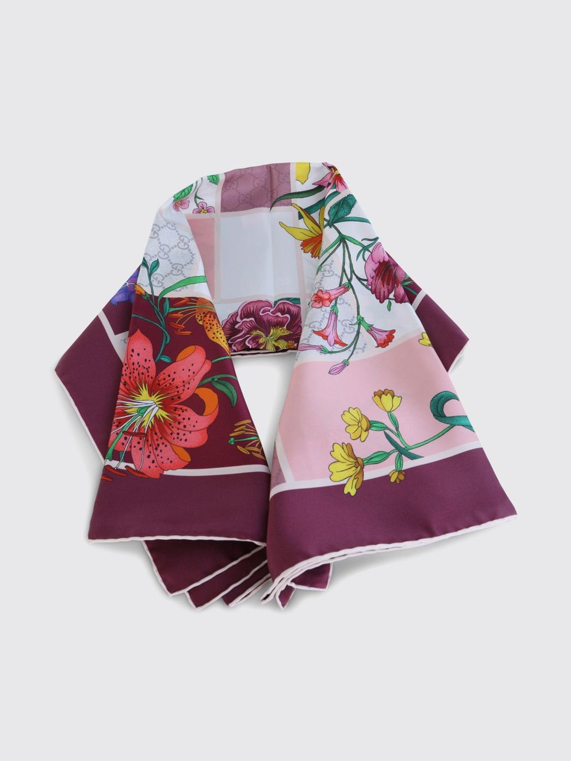 Gucci Neck Scarf Woman Pink GUCCI