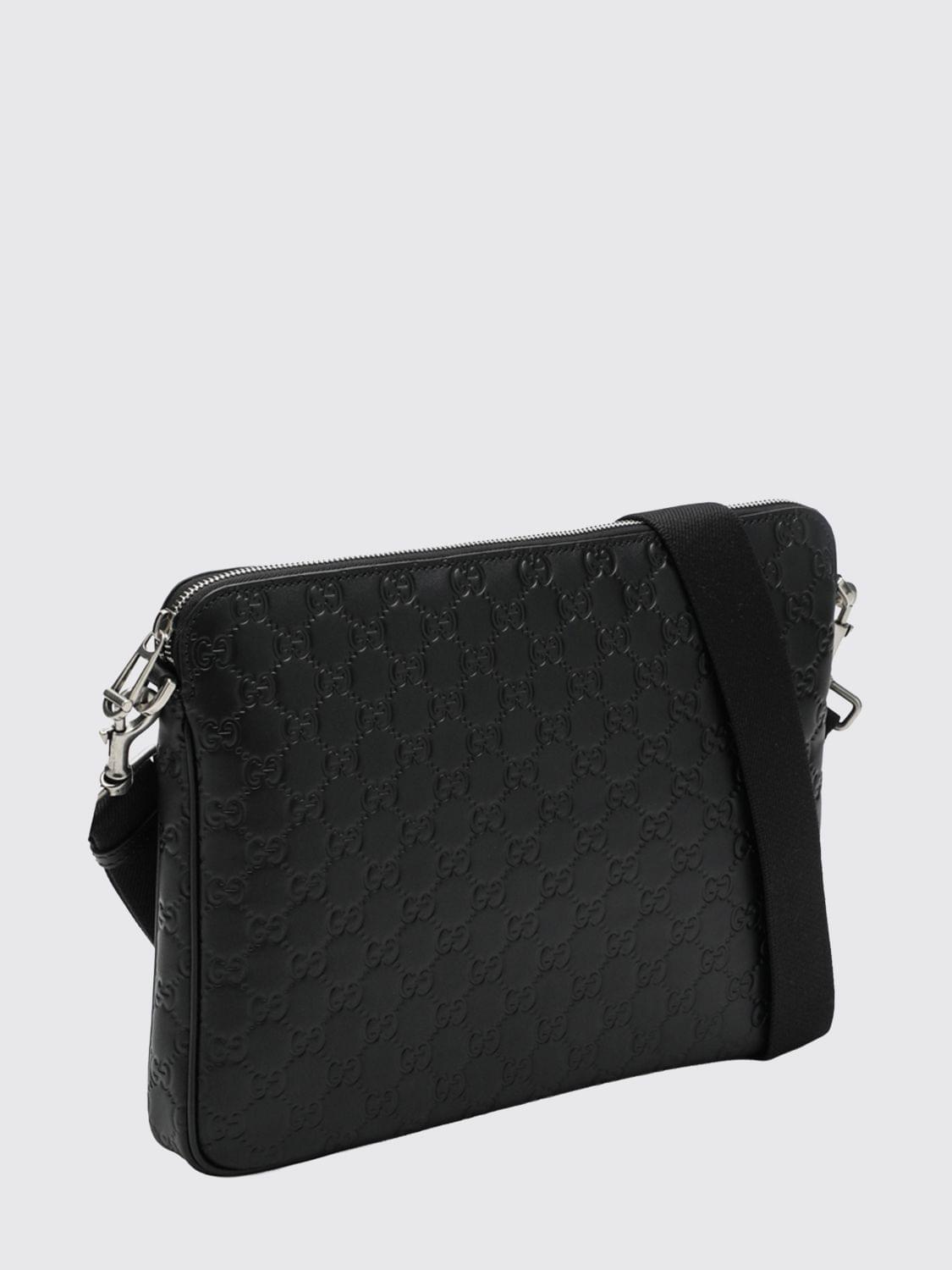 Gucci Shoulder Bag Men Black GUCCI