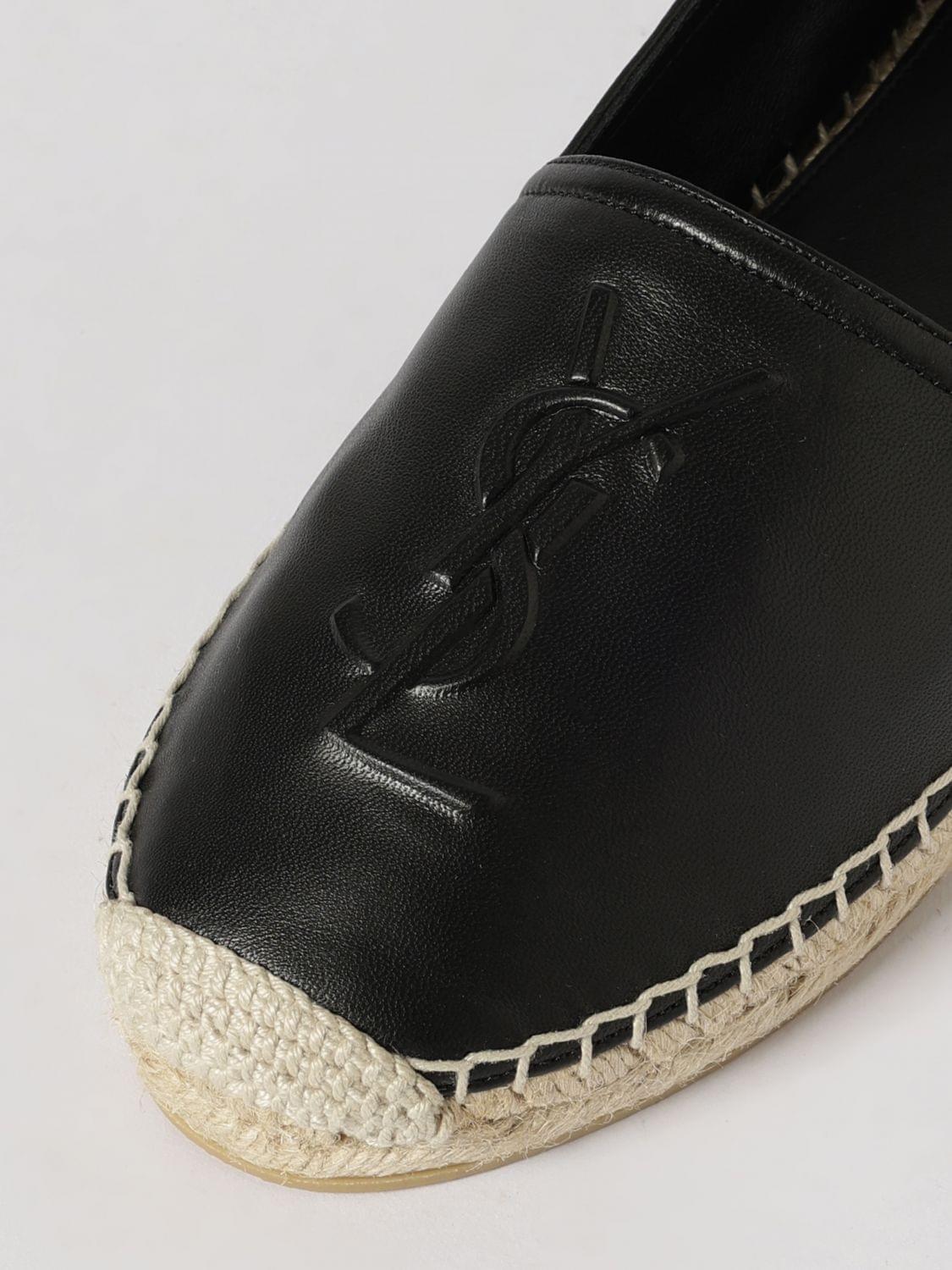 Saint Laurent Espadrille Woman Black SAINT LAURENT