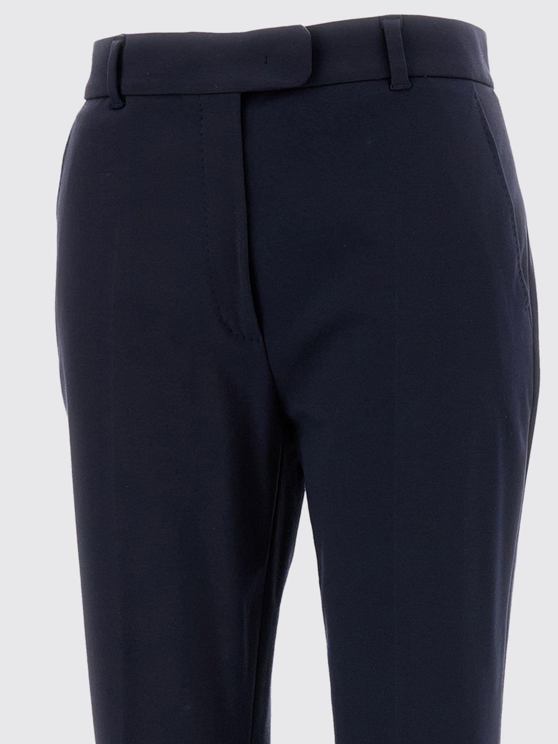 Max Mara Studio Pants Woman Blue MAX MARA STUDIO