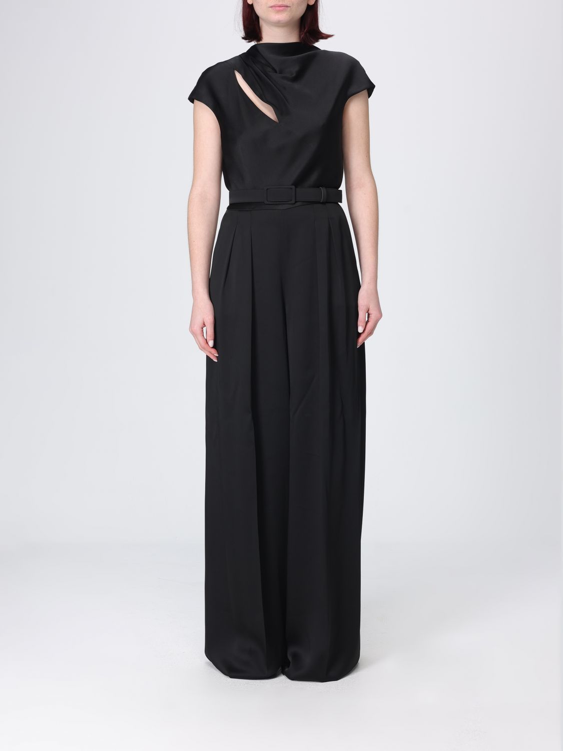 Max Mara Studio Jumpsuit Woman Black MAX MARA STUDIO