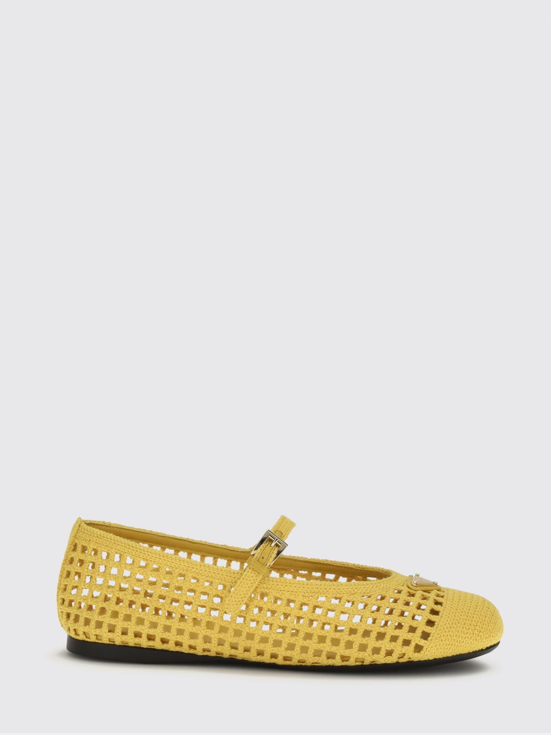 Prada Ballet Flat Woman Yellow PRADA