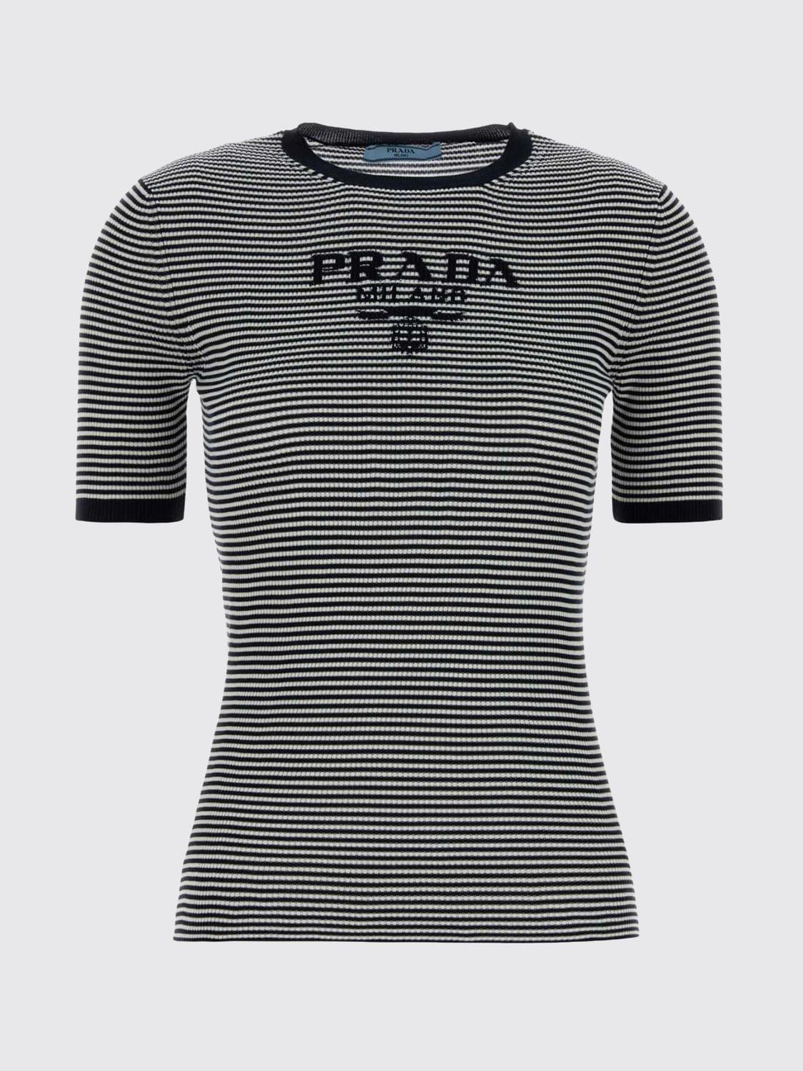 Prada Sweater Woman Blue PRADA