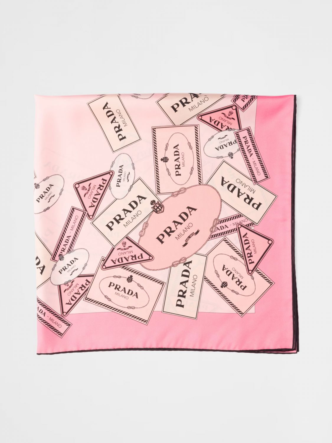 Prada Scarf Woman Pink
