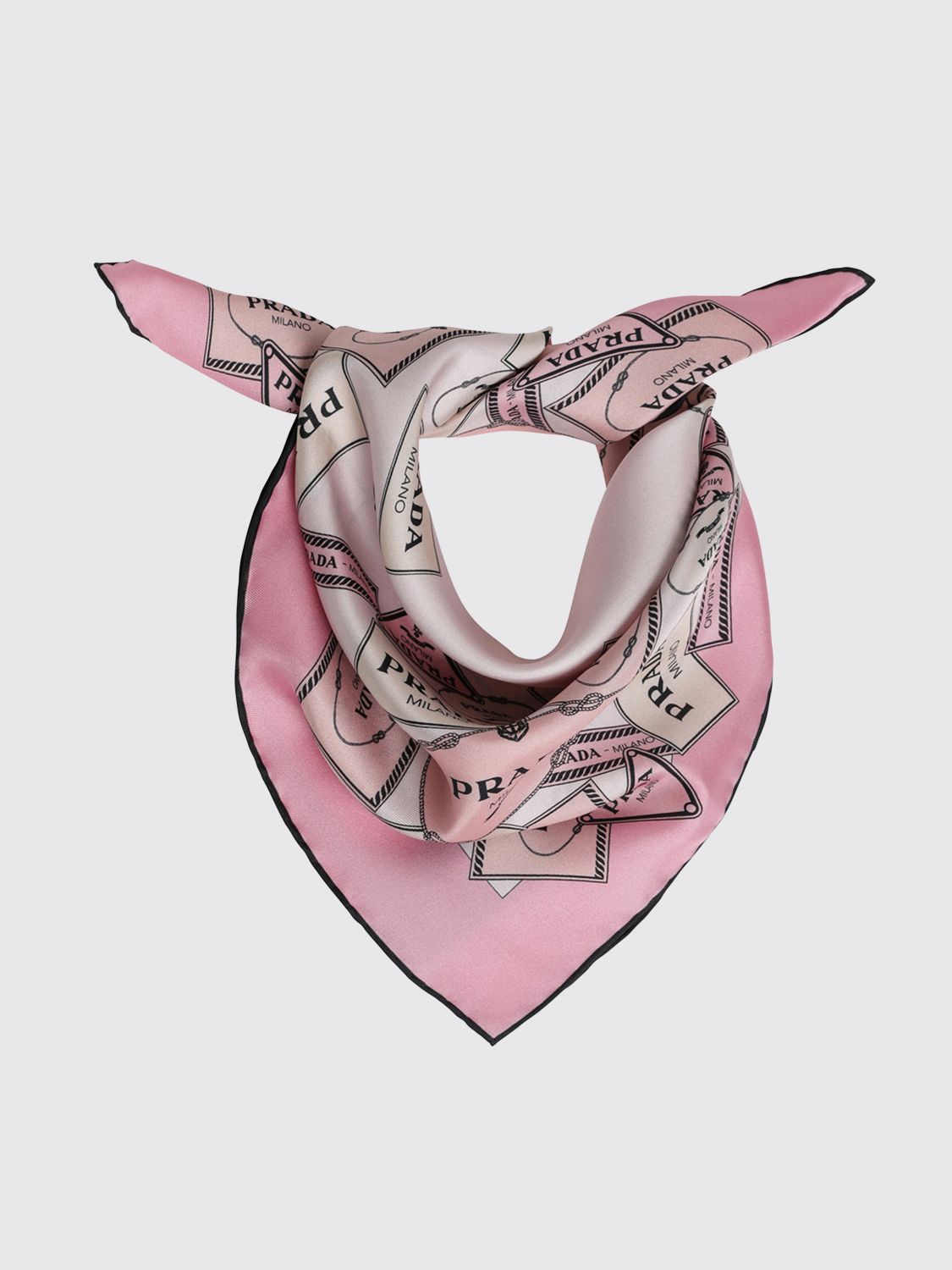 Prada Scarf Woman Pink PRADA