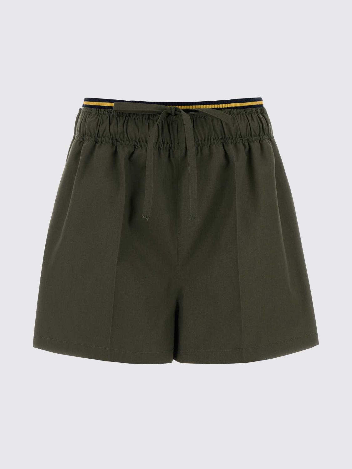 Prada Shorts Woman Military PRADA