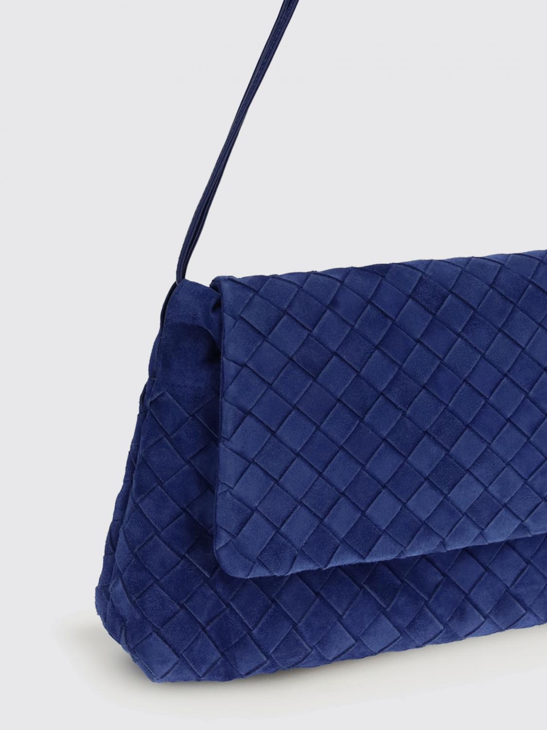 Bottega Veneta Shoulder Bag Woman Blue BOTTEGA VENETA