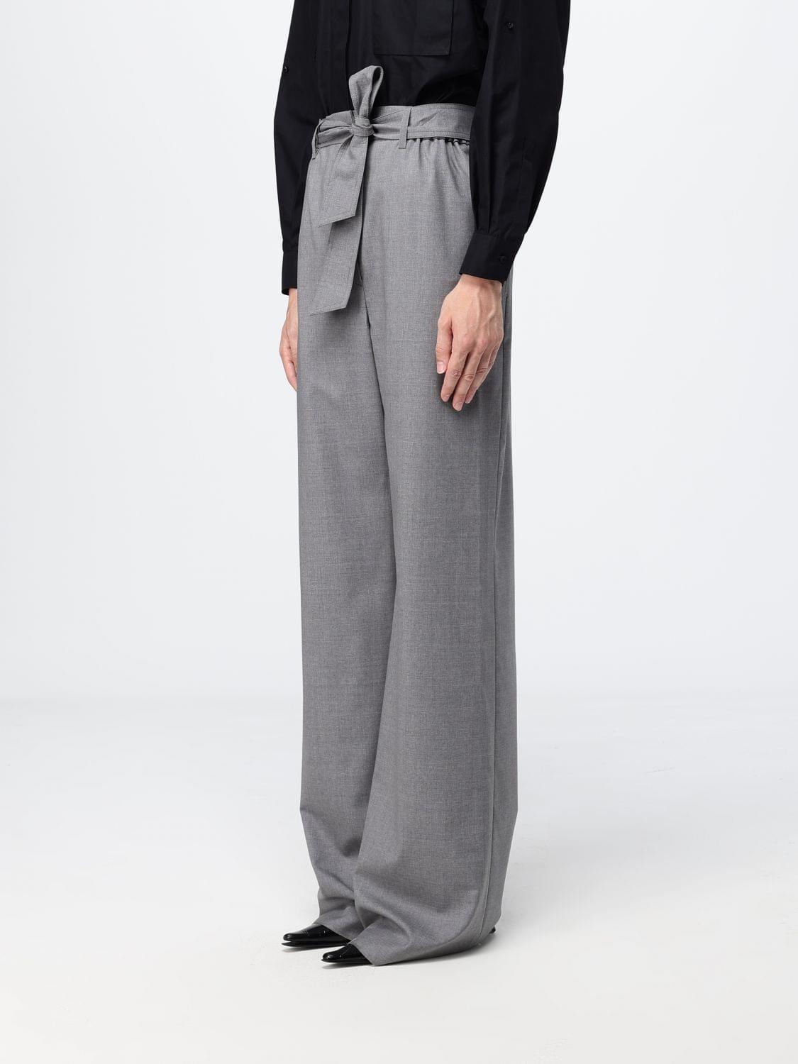 Max Mara Women Virgin Wool Palazzo Trousers Max Mara MAX MARA