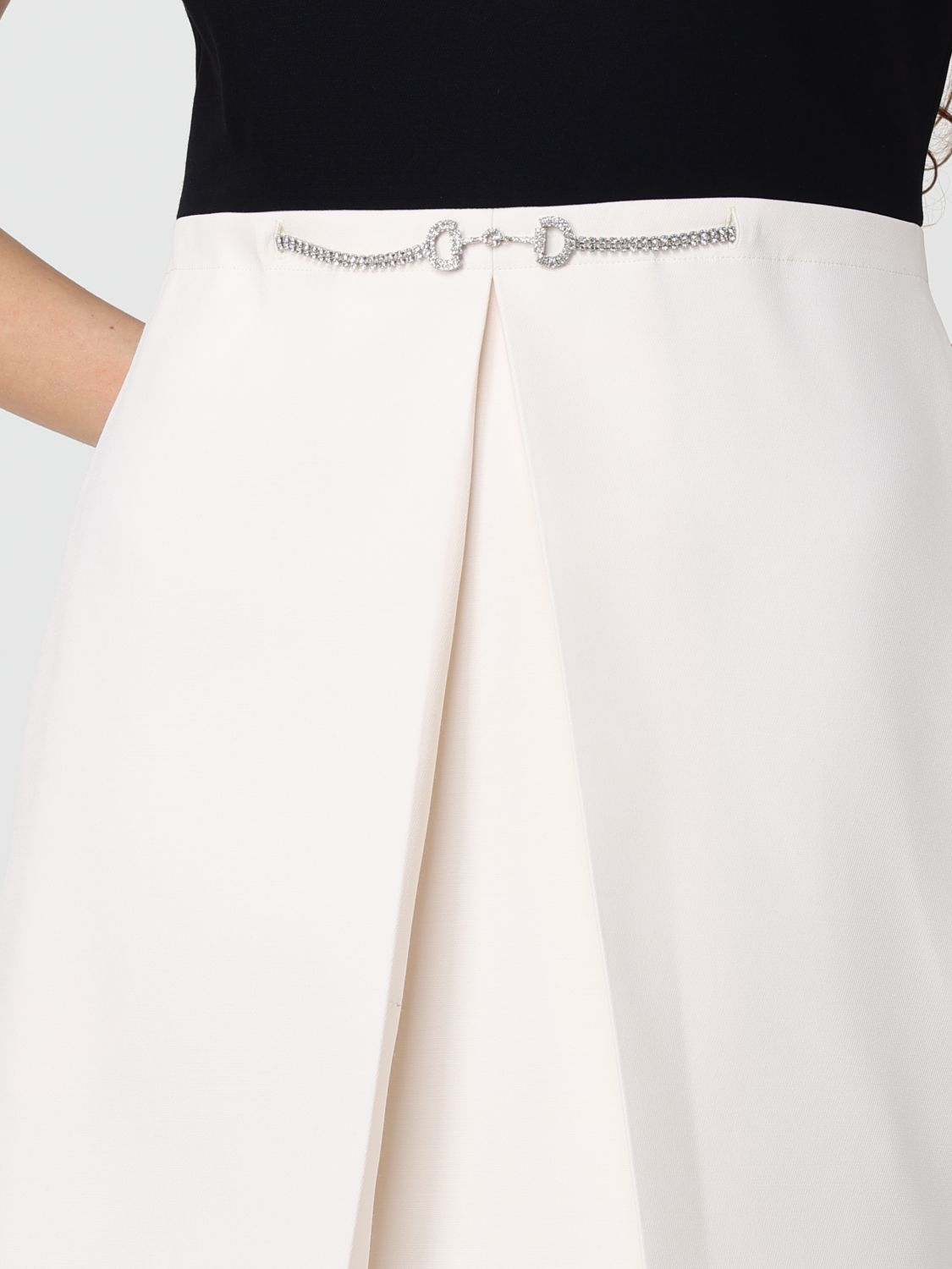 Gucci Women Wool And Silk Mini Dress Gucci GUCCI