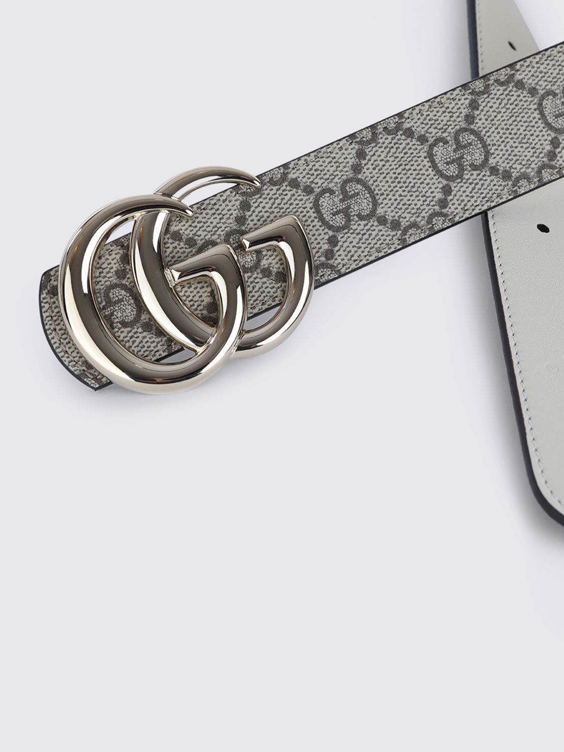 Gucci Belt Woman Beige GUCCI