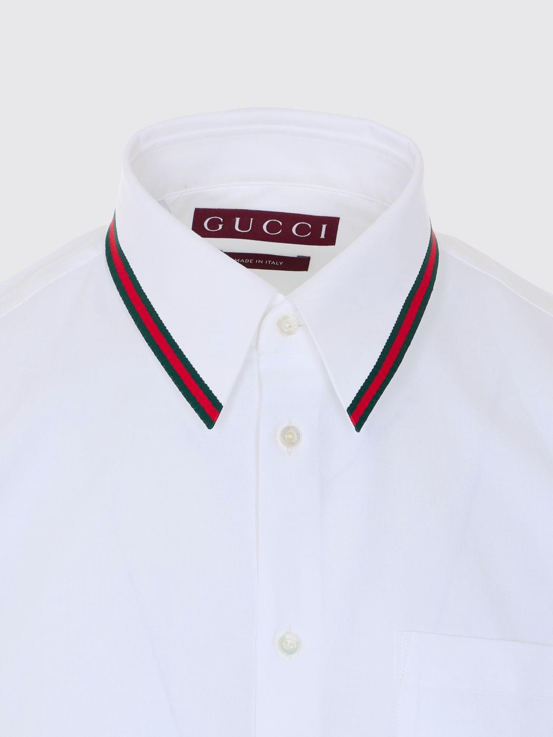 Gucci Shirt Men White GUCCI
