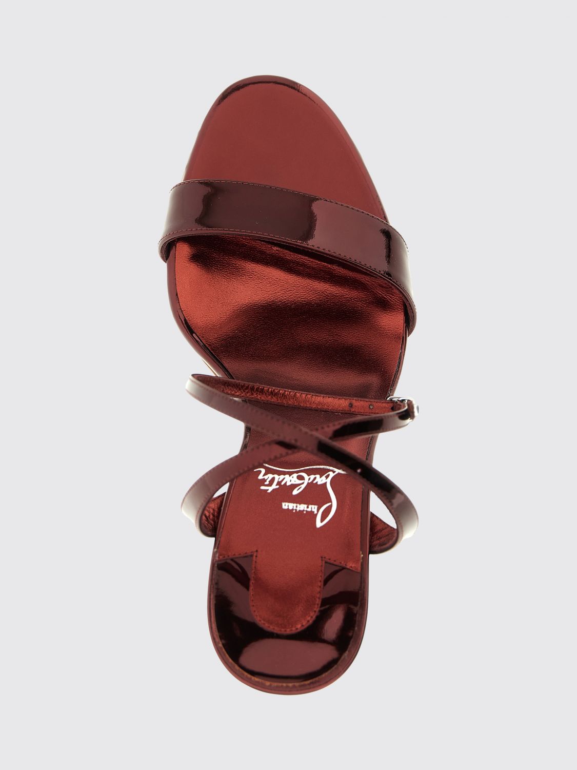 Christian Louboutin Heeled Sandal Woman Orange CHRISTIAN LOUBOUTIN
