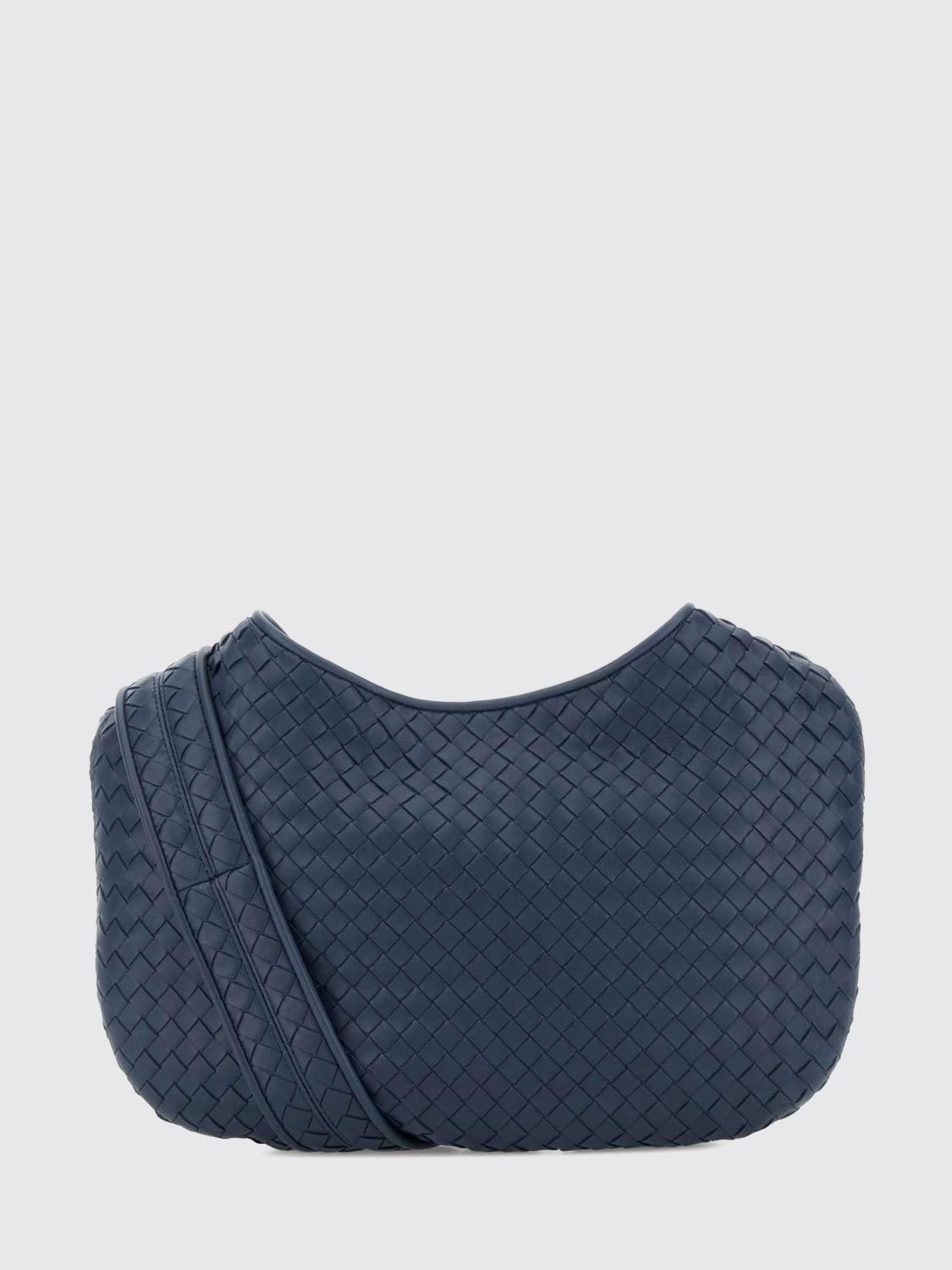Bottega Veneta Shoulder Bag Men Blue BOTTEGA VENETA