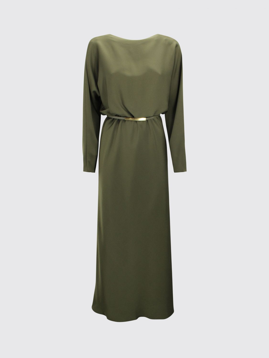 Max Mara Studio Dress Woman Green MAX MARA STUDIO