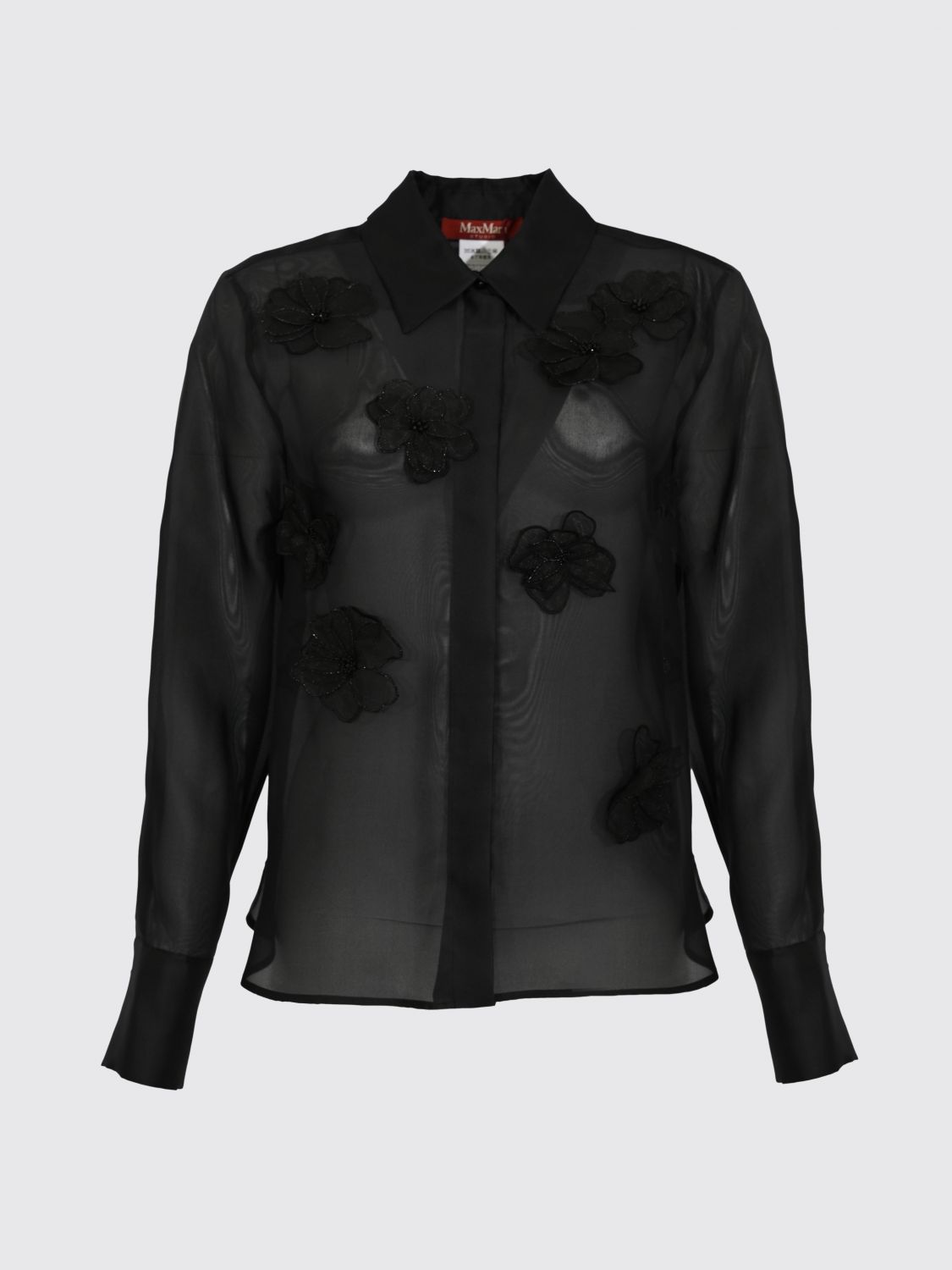 Max Mara Studio Shirt Woman Black MAX MARA STUDIO