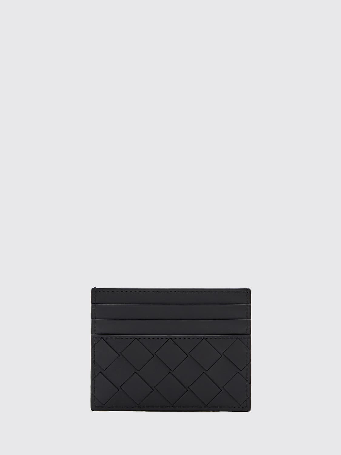 Bottega Veneta Men Bottega Veneta Intrecciato Leather Credit Card Holder BOTTEGA VENETA