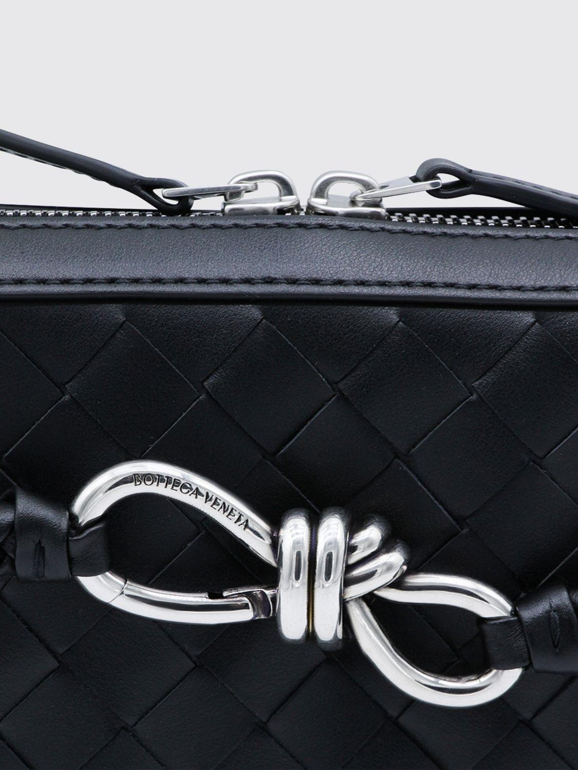 Bottega Veneta Shoulder Bag Men Black BOTTEGA VENETA