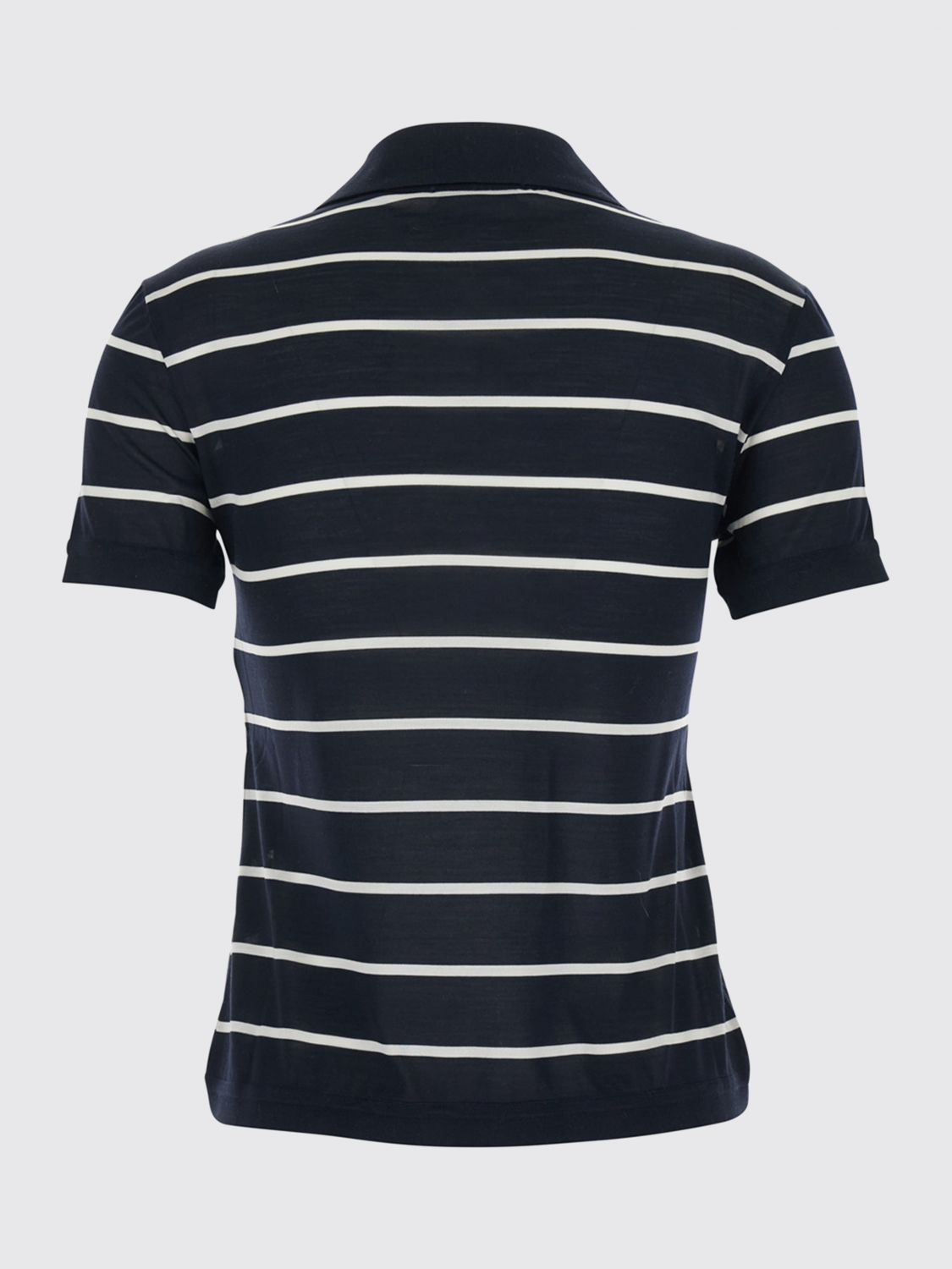 Max Mara Polo Shirt Woman Blue 1 MAX MARA