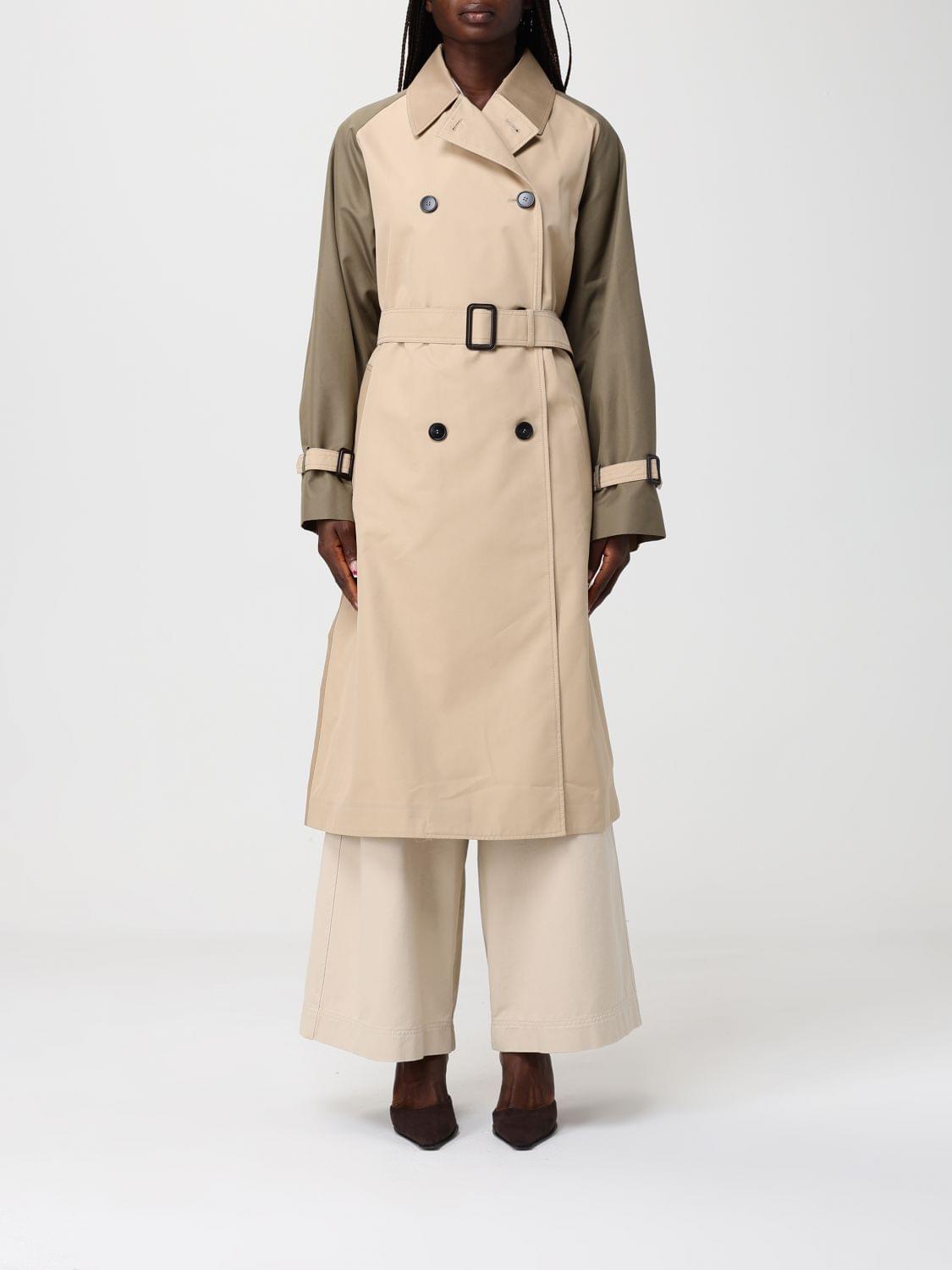 Weekend Max Mara Women Double Breasted Trench Coat Weekend Max Mara WEEKEND MAX MARA