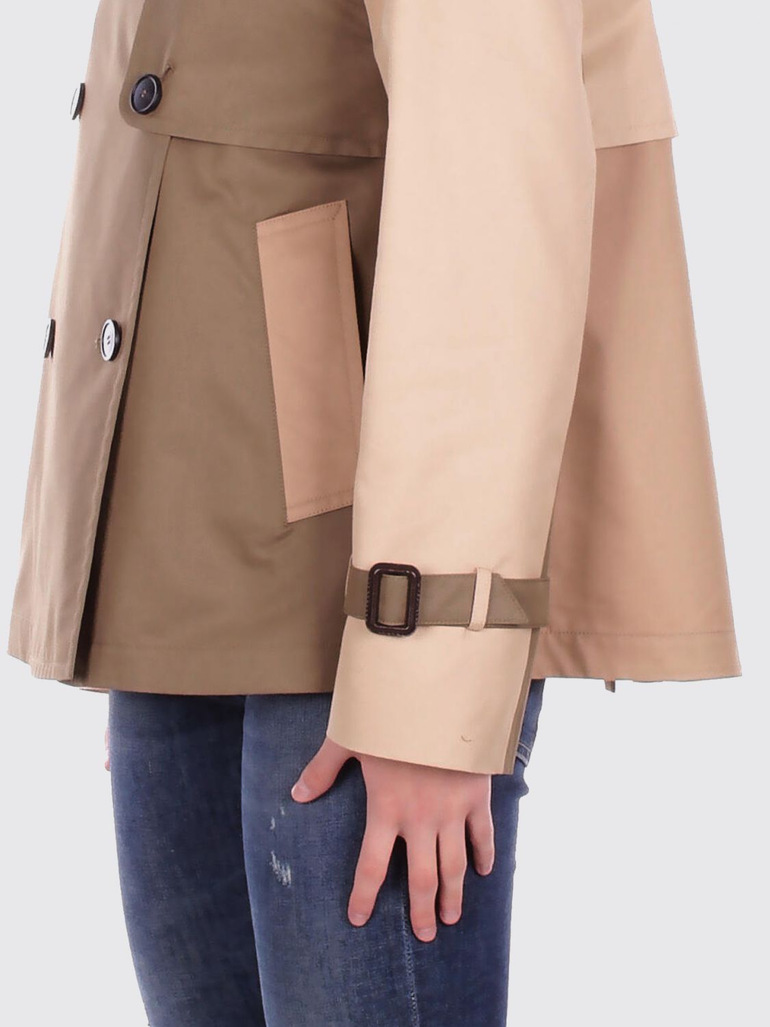 Weekend Max Mara Coat Woman Mud WEEKEND MAX MARA